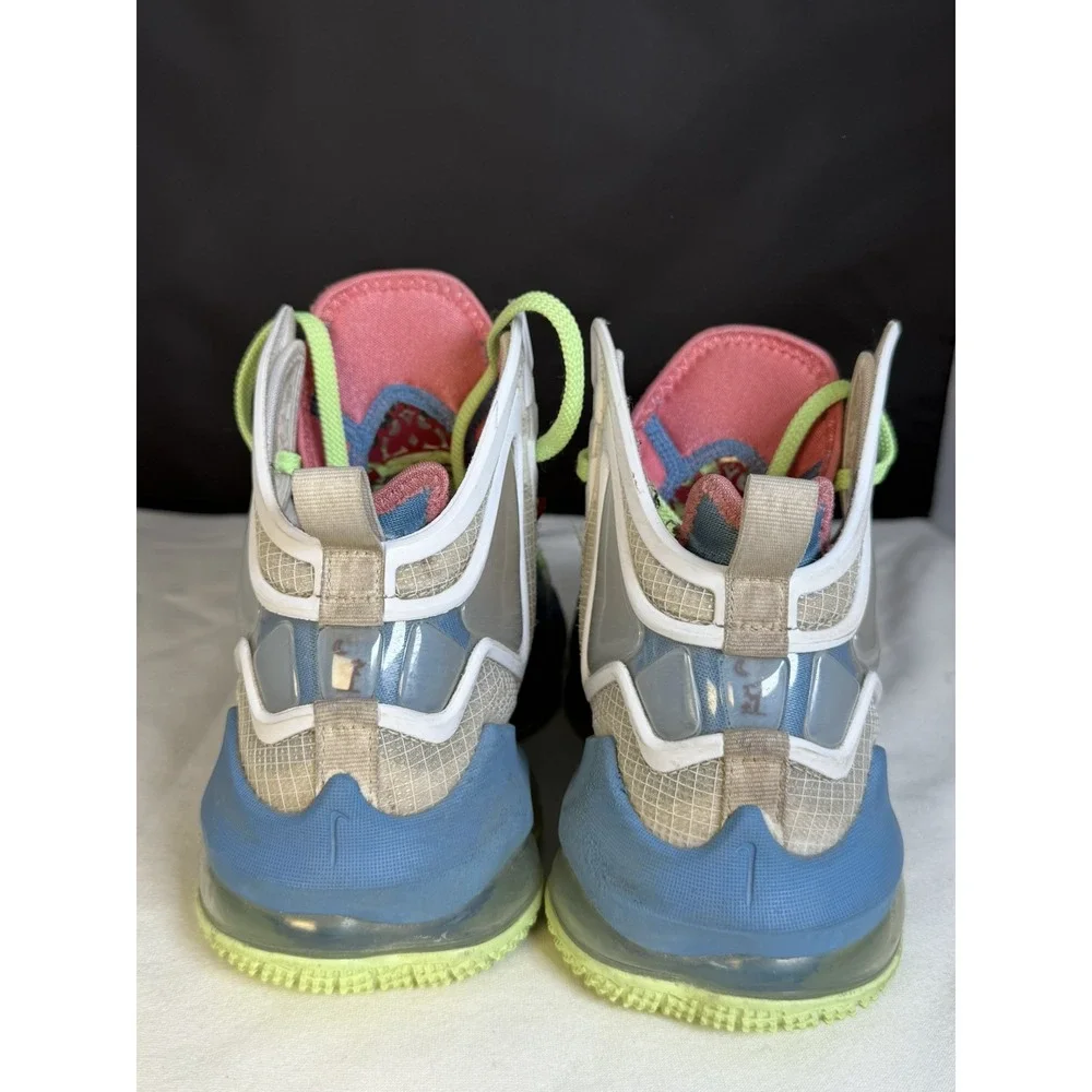 Nike Lebron XIX 19 Dutch Blue White DC9339-400 Shoes‎ Sneakers Kids 6.5